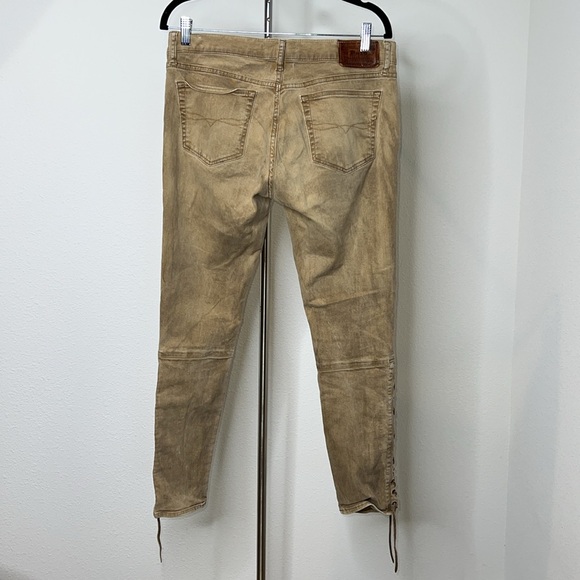 Polo Ralph Lauren Riding Style Lace Up Hem Jeans - Picture 2 of 6